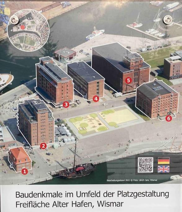 Meerblick, Balkon Und Private Sauna Im Historischen Getreidespeicher Wißmar 外观 照片
